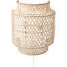 Buy Bamboo Wall Lamp Shade, Boho Bali Style - Lorna Natural 60485 - prices